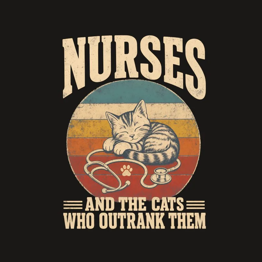 Nurses And The Cats Who Outrank Them Cat Design — funny cat phone case