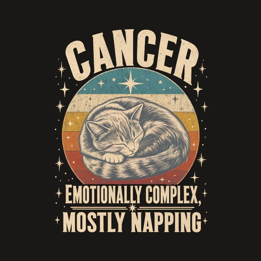 Cancer Emotionally Complex, Mostly Napping — funny cat phone case