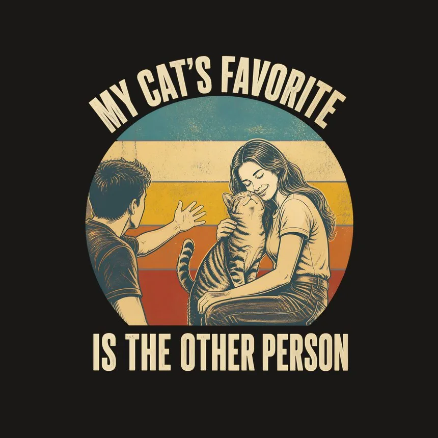 My Cat's Favorite Is The Other Person — funny cat phone case