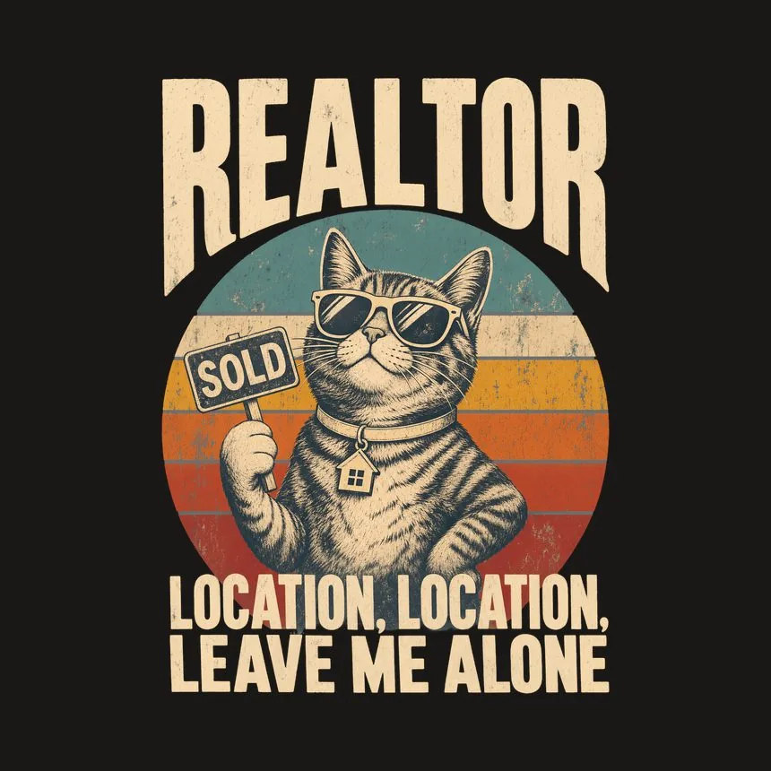 Realtor Location, Location, Leave Me Alone — funny cat tumbler
