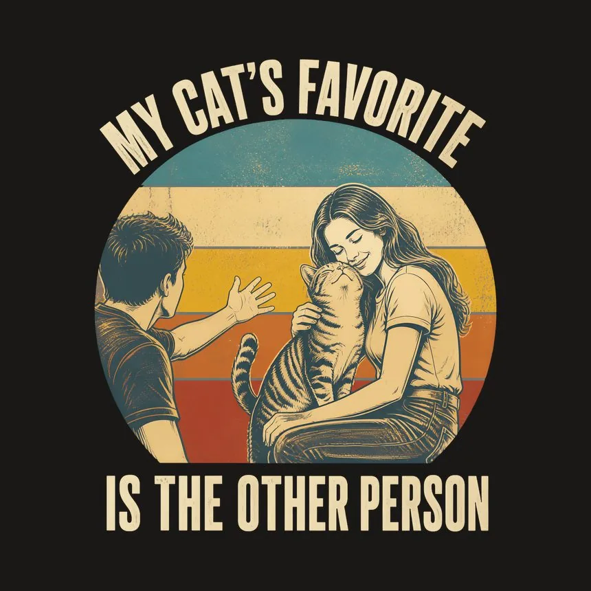 My Cat's Favorite Is The Other Person — funny cat tumbler
